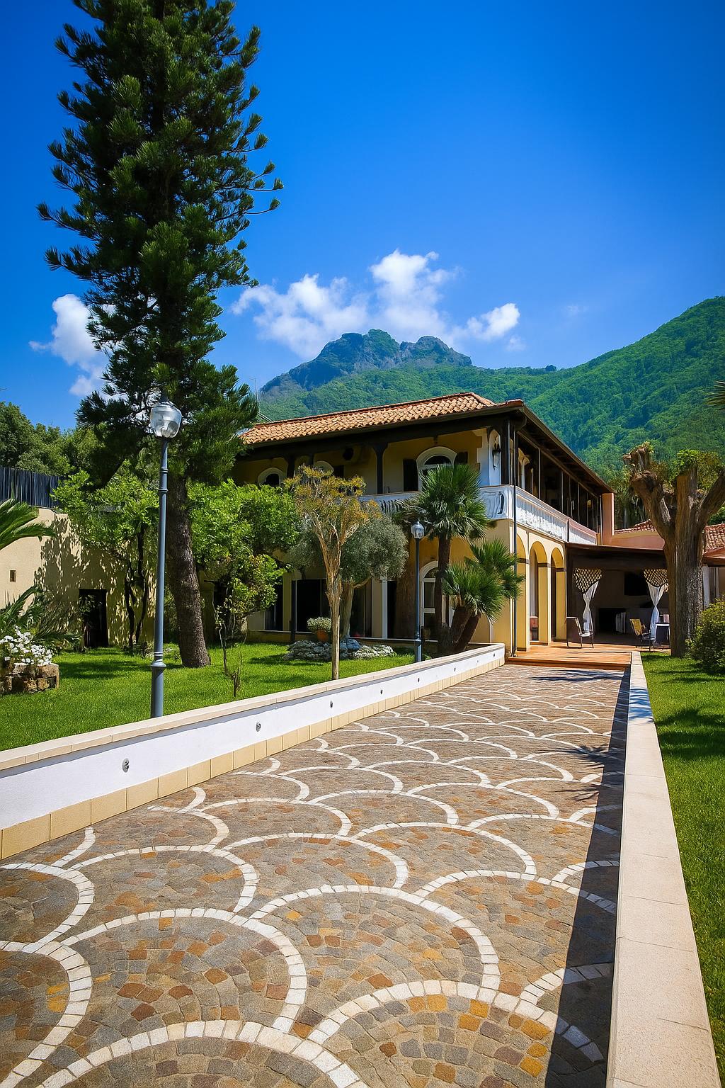 Ingresso di Villa Antonietta Ischia